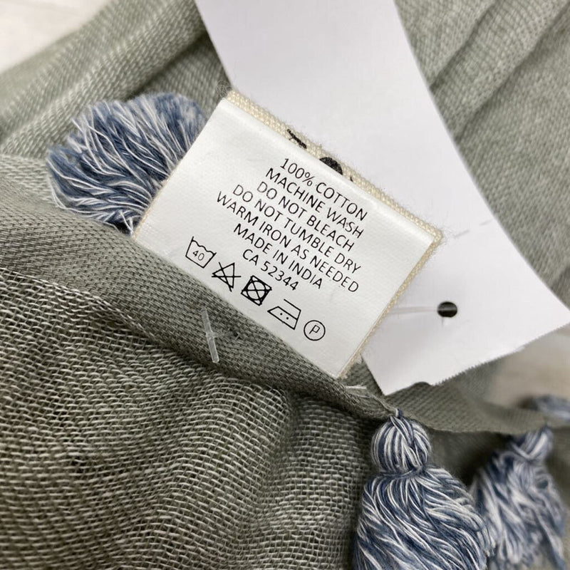 INDABA WOMEN'S SCARF/SHAWL sage grey blue pink