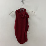 SHEIN WOMEN'S TOP deep red 4