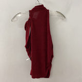 SHEIN WOMEN'S TOP deep red 4