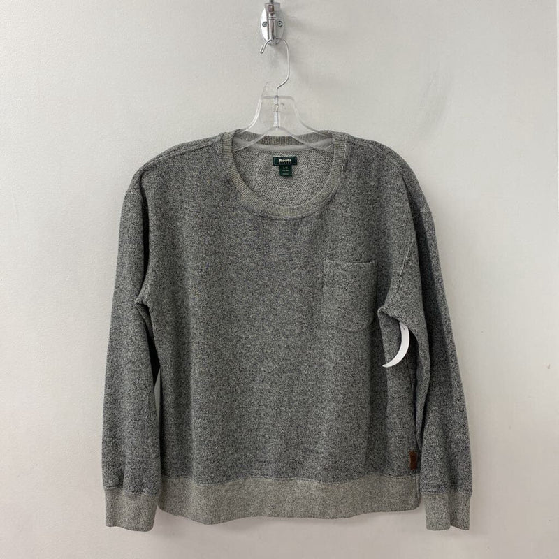 ROOTS WOMEN'S TOP greys L