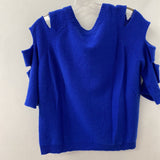 TESS GIBERSON WOMEN'S SWEATER blue L