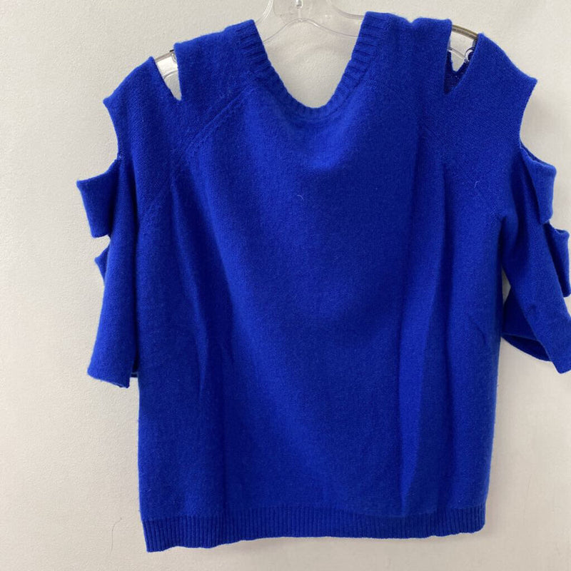 TESS GIBERSON WOMEN'S SWEATER blue L