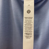 LULULEMON WOMEN'S ACTIVE TOP blue 14