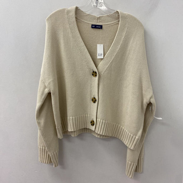 GAP WOMEN'S CARDIGAN cream L