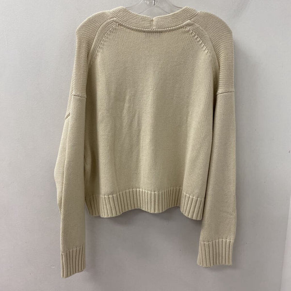 GAP WOMEN'S CARDIGAN cream L