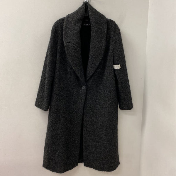 Club Monaco WOMEN'S COAT charcoal L