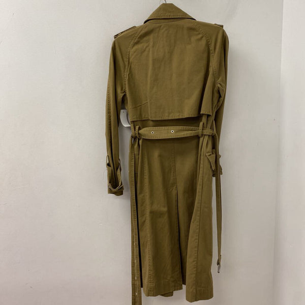 AVEC LES FILLES WOMEN'S COAT dark khaki S