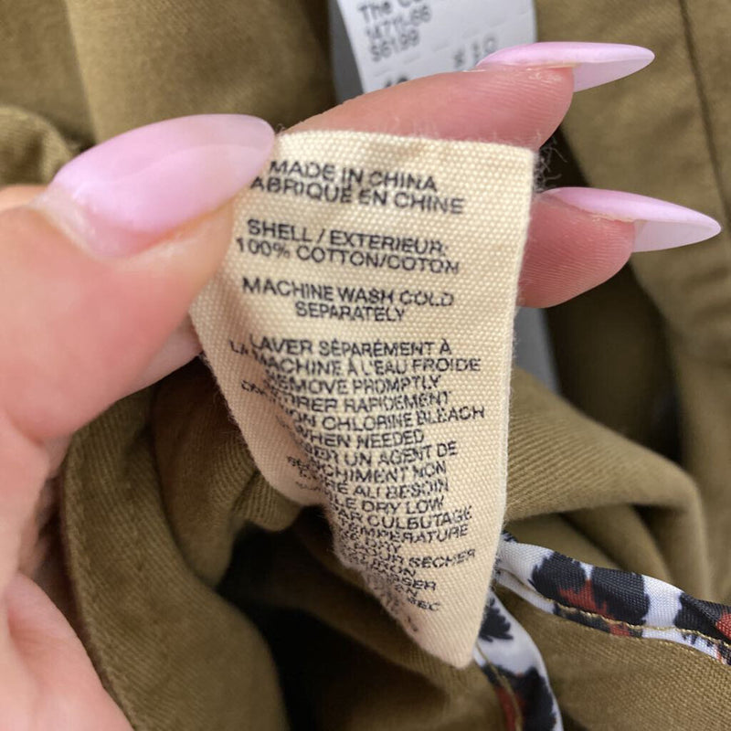 AVEC LES FILLES WOMEN'S COAT dark khaki S