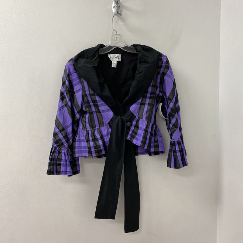 JOSEPH RIBKOFF WOMEN'S BLAZER/JACKET black purple 8