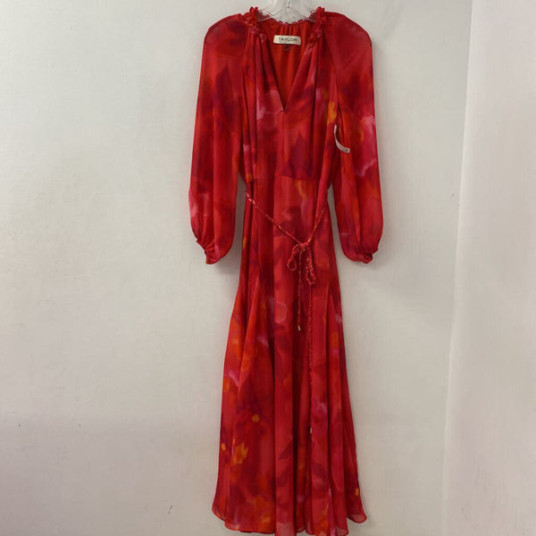 TAYLOR WOMEN'S PARTY DRESS red pink yellow 6