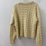 WOMEN'S SWEATER cream S/M