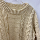 WOMEN'S SWEATER cream S/M
