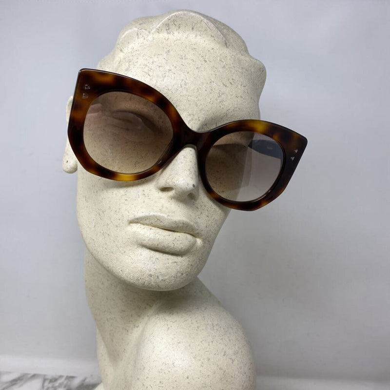 FENDI WOMEN'S SUNGLASSES brown tortoiseshell