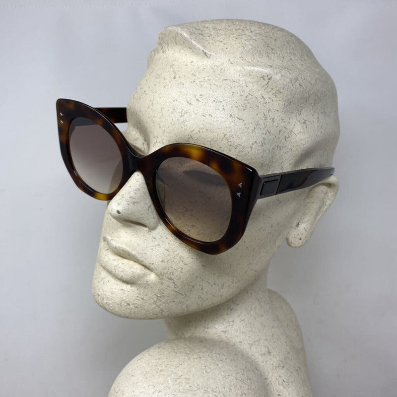FENDI WOMEN'S SUNGLASSES brown tortoiseshell