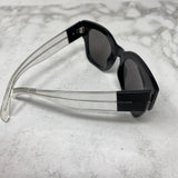 MARC by marc jacobs WOMEN'S SUNGLASSES black clear