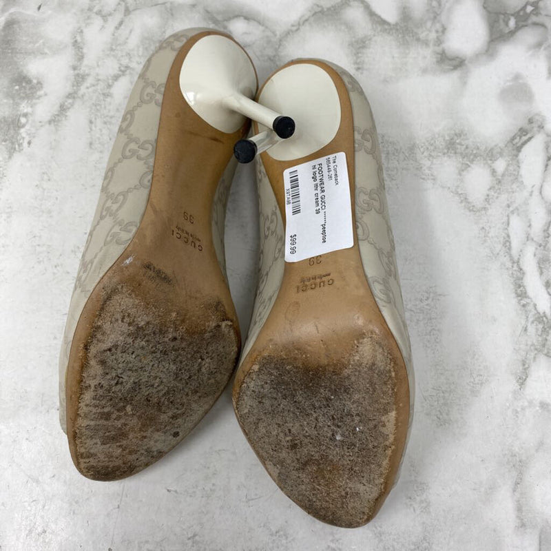 GUCCI WOMEN'S FOOTWEAR cream 39