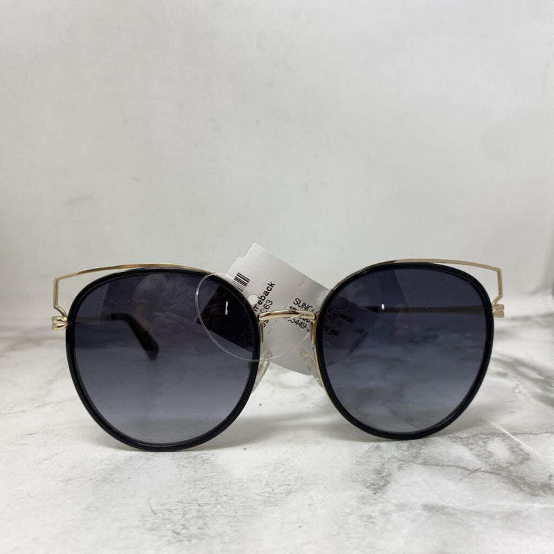 BALMAIN WOMEN'S SUNGLASSES black gold