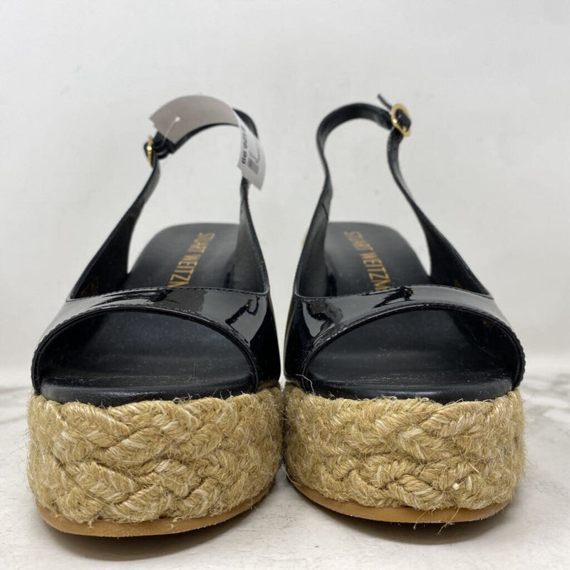 STUART WEITZMAN WOMEN'S SANDALS black 8