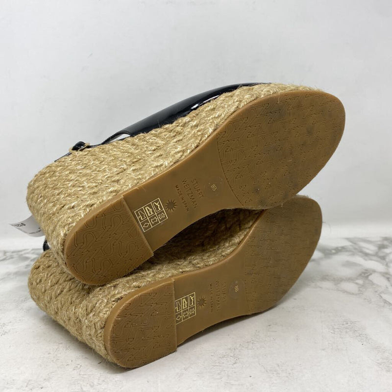 STUART WEITZMAN WOMEN'S SANDALS black 8