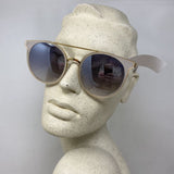 WOMEN'S SUNGLASSES white gold