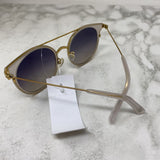 WOMEN'S SUNGLASSES white gold