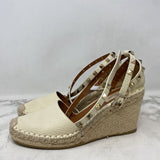 VALENTINO Garavani WOMEN'S SANDALS cream gold 38