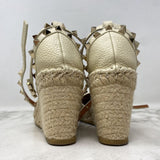 VALENTINO Garavani WOMEN'S SANDALS cream gold 38