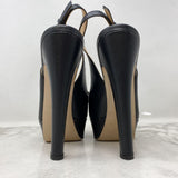 VALENTINO Garavani WOMEN'S HEELS black gold 39.5