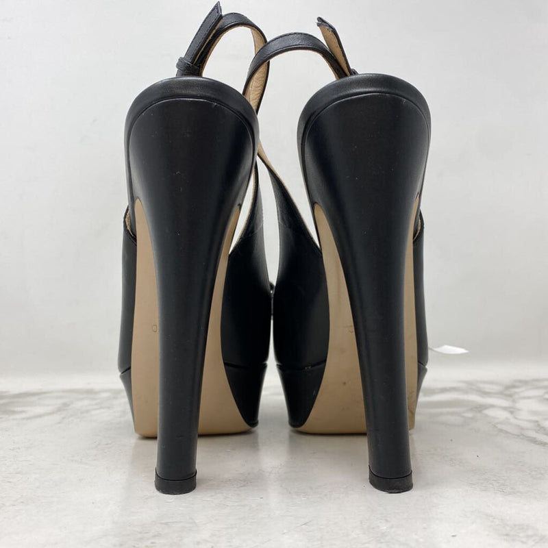 VALENTINO Garavani WOMEN'S HEELS black gold 39.5