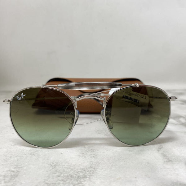 RAY-BAN WOMEN'S SUNGLASSES green silver