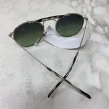 RAY-BAN WOMEN'S SUNGLASSES green silver