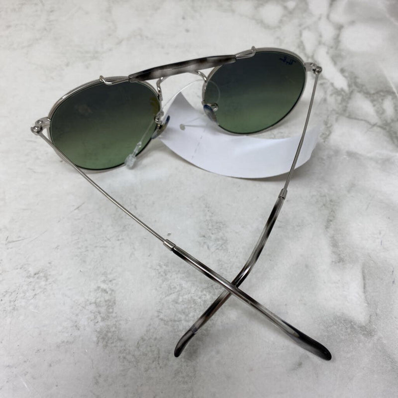 RAY-BAN WOMEN'S SUNGLASSES green silver