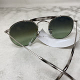 RAY-BAN WOMEN'S SUNGLASSES green silver