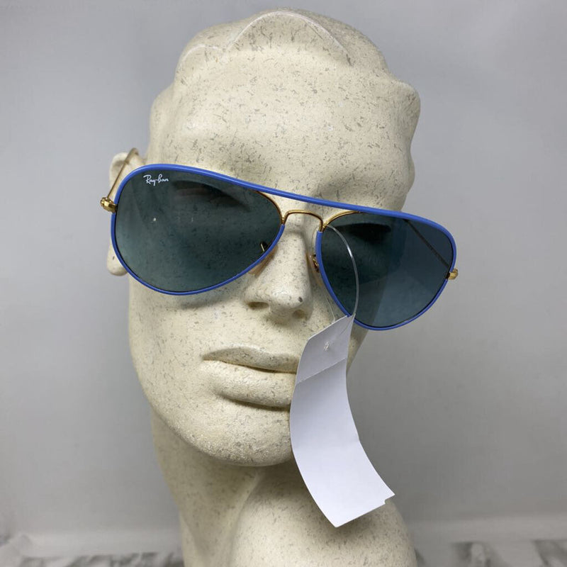 RAY-BAN WOMEN'S SUNGLASSES blue gold