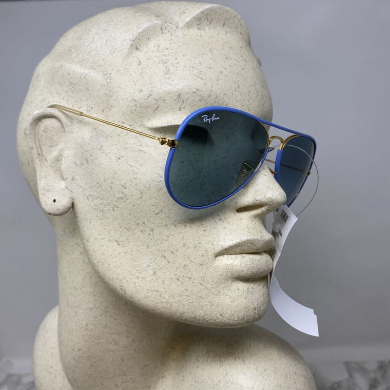 RAY-BAN WOMEN'S SUNGLASSES blue gold
