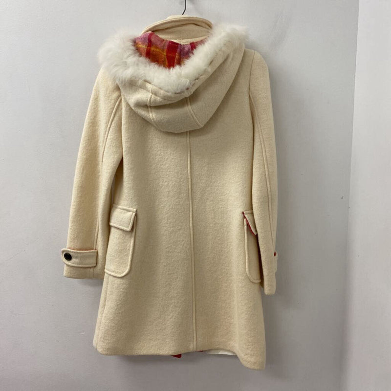 WOMEN'S COAT cream S/M