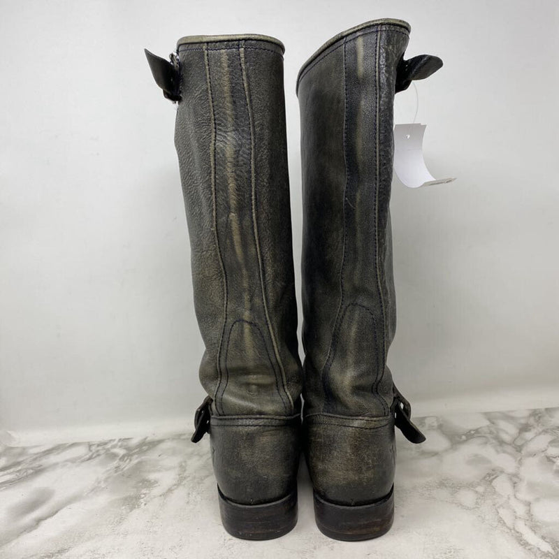 FRYE WOMEN'S BOOTS olive black 7