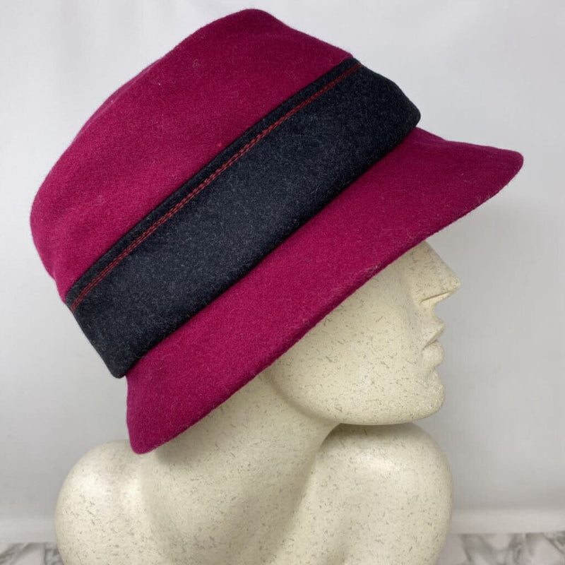 LILLIE&COHOE WOMEN'S HAT magenta charcoal 2