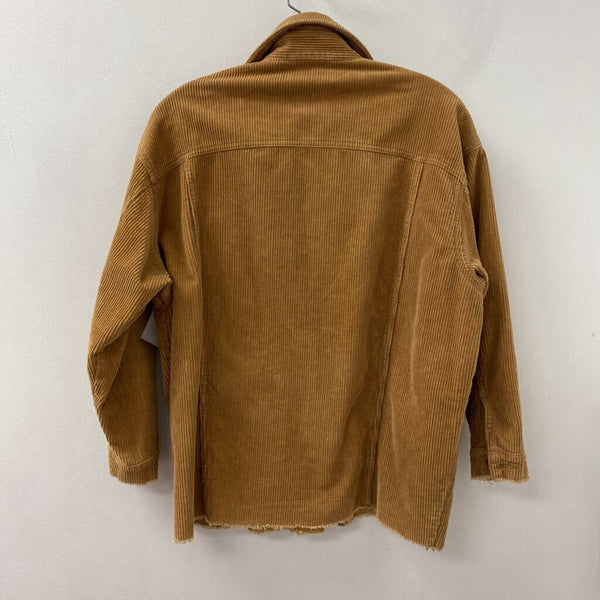 ZARA WOMEN'S TOP tan XS