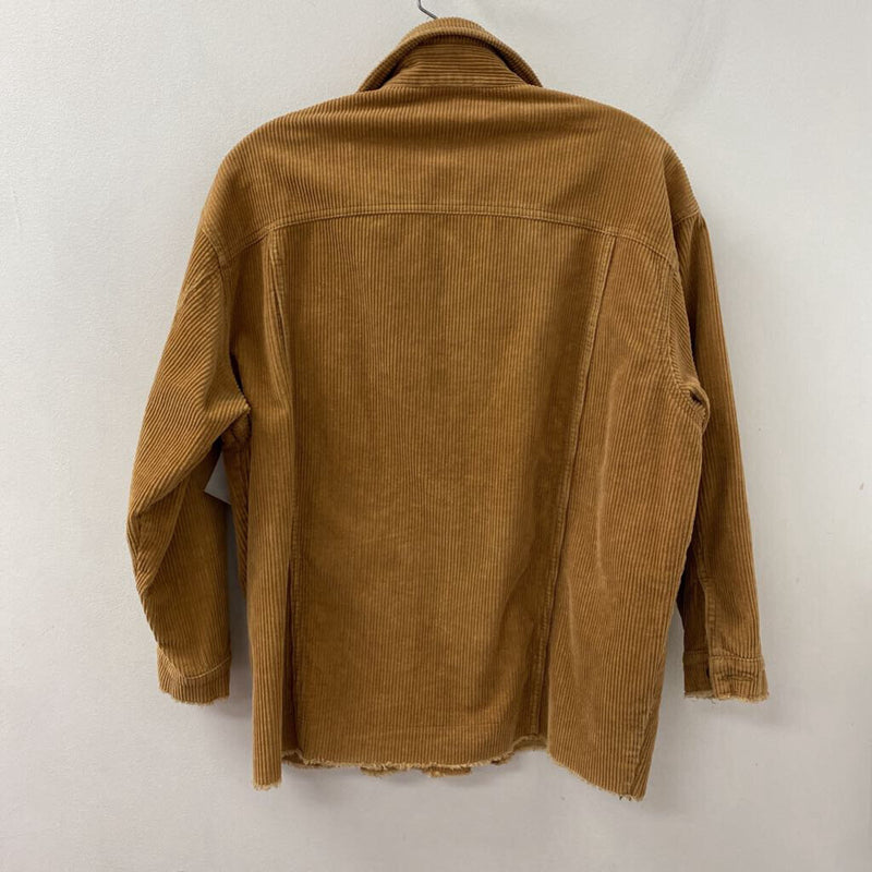 ZARA WOMEN'S TOP tan XS