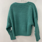 SEVEN SISTERS WOMEN'S SWEATER green L