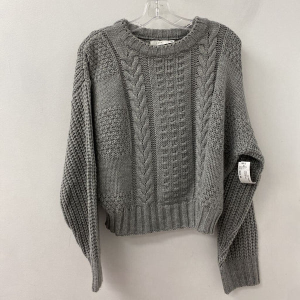 LUSH WOMEN'S SWEATER grey M