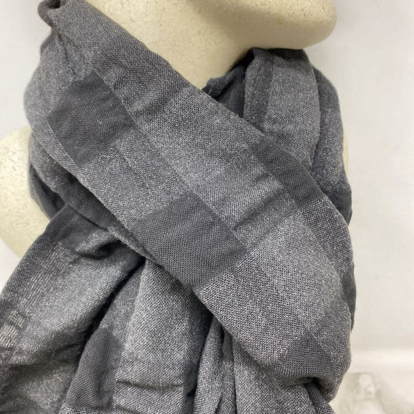 KOKOMARINA WOMEN'S SCARF/SHAWL grey black