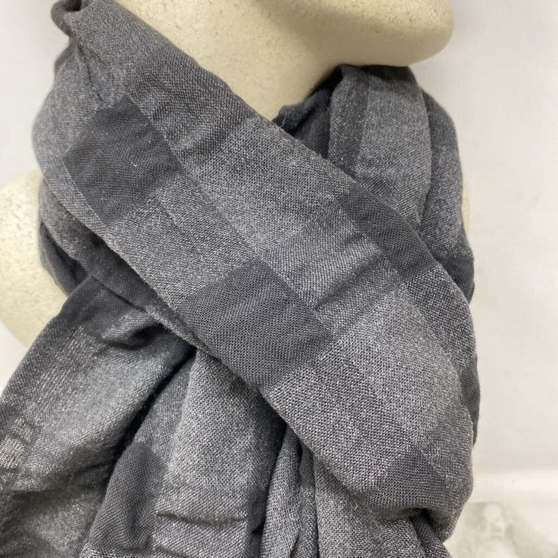 KOKOMARINA WOMEN'S SCARF/SHAWL grey black