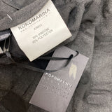 KOKOMARINA WOMEN'S SCARF/SHAWL grey black