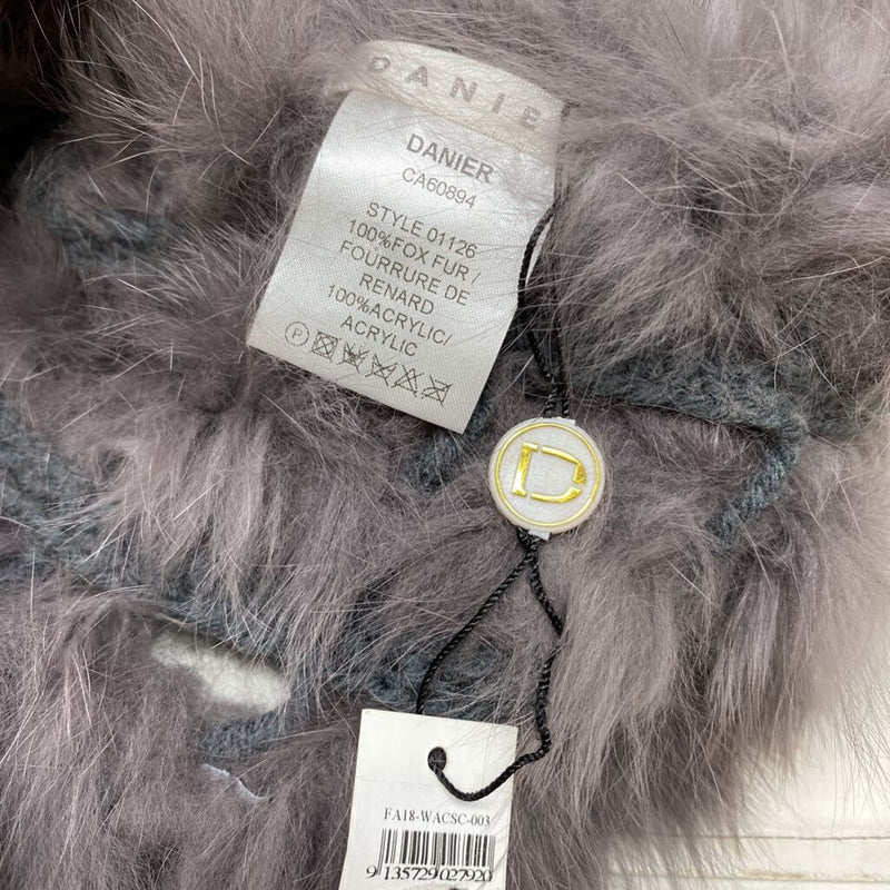 DANIER WOMEN'S SCARF/SHAWL grey L/XL