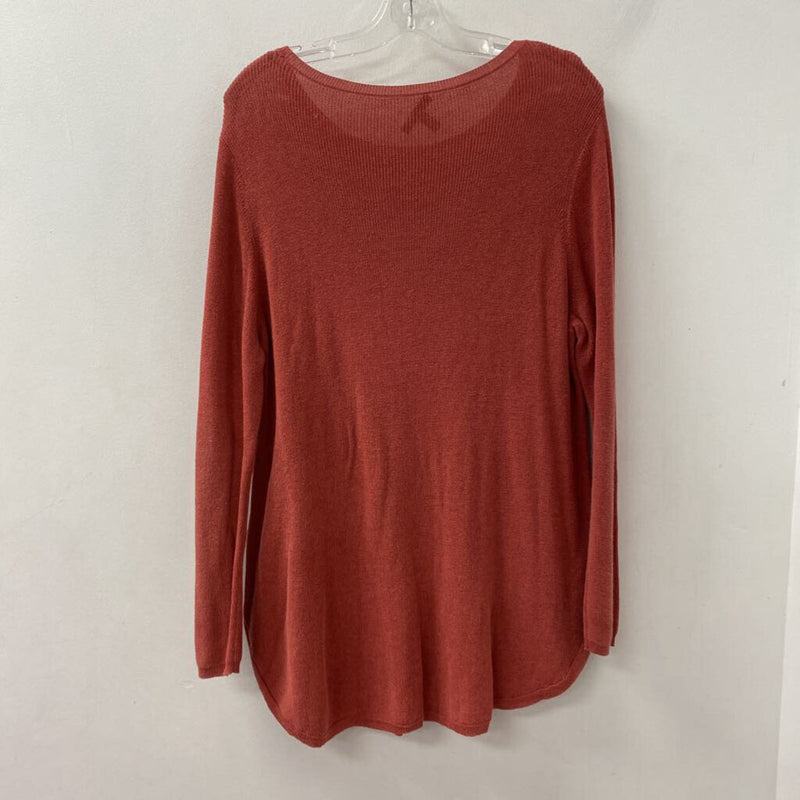 EILEEN FISHER WOMEN'S SWEATER red XL