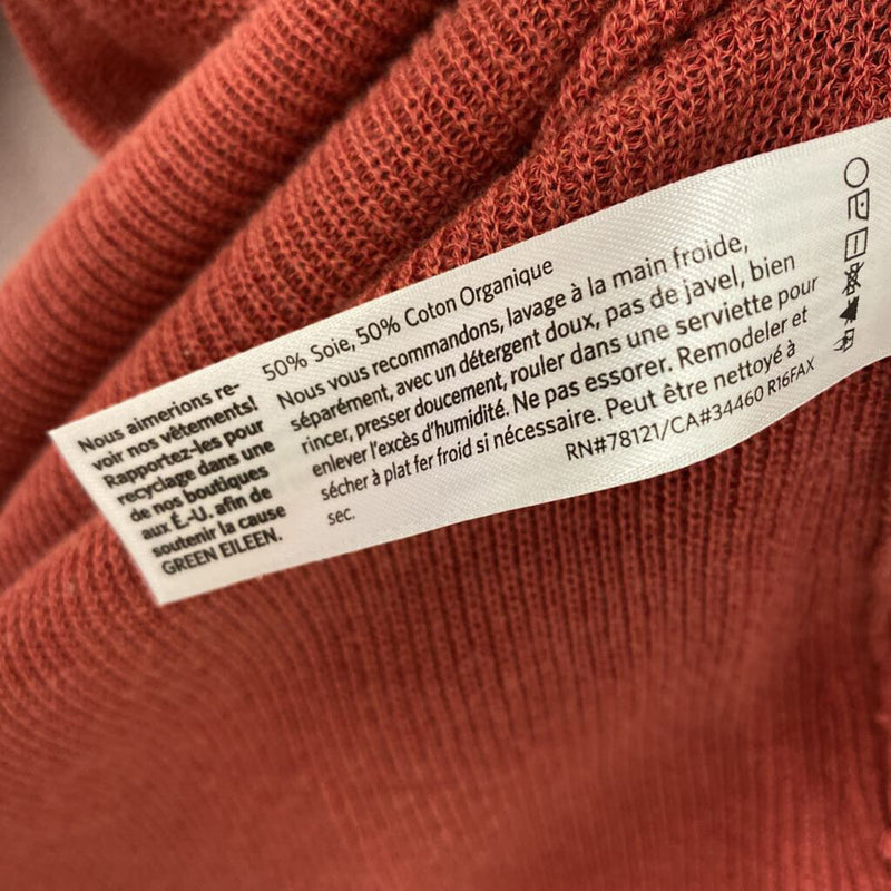 EILEEN FISHER WOMEN'S SWEATER red XL