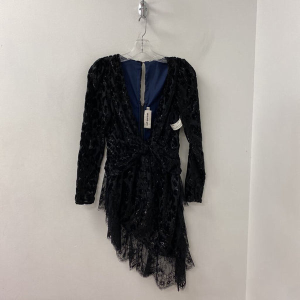 self-portrait WOMEN'S BLOUSE/SHIRT black 2XS