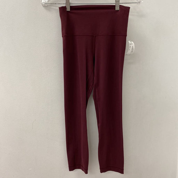 LULULEMON WOMEN'S ACTIVE BOTTOM burgundy 4